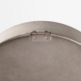 Aurus Matte Gray Metal Table Clock from Mercana - Luna Furniture