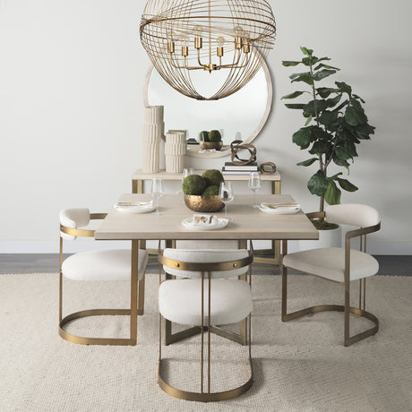 Chiron II 36L x 36W x 38H Gold Metal Globe Six Bulb Chandelier from Mercana - Luna Furniture