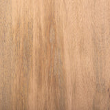 Cairo 78x19 Brown Solid Wood Black Metal Base 4 Door Cabinet Sideboard from Mercana - Luna Furniture