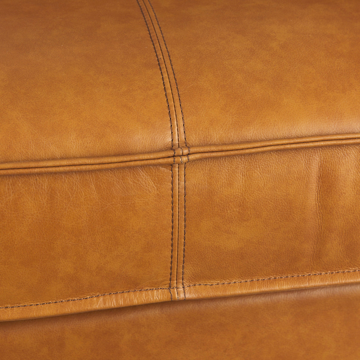 D'Arcy 65.0L x 37.0W x 34.0H Tan Leather Love Seat from Mercana - Luna Furniture