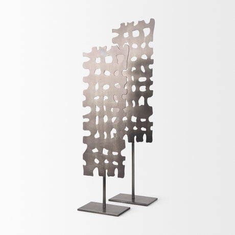 Shaw II (Large) 5L x 3W Gray Rectangular Decorative Object from Mercana - Luna Furniture