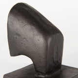 Tauro III (Set of 2) 10L x 5W Black Cast Aluminum Raging Bull Bookends from Mercana - Luna Furniture