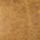 Armelle II Brown Leather Seat w/Gray Metal Frame Accent Chair from Mercana - Luna Furniture