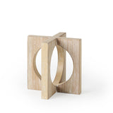 Cambie 5.7L x 5.7W x 5.7H Light Brown Wood Small Decorative Object from Mercana - Luna Furniture