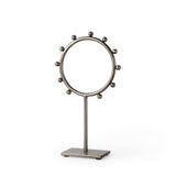 Elio 7.5L x 3.0W x 13.2H Small Studded hoop object from Mercana - Luna Furniture