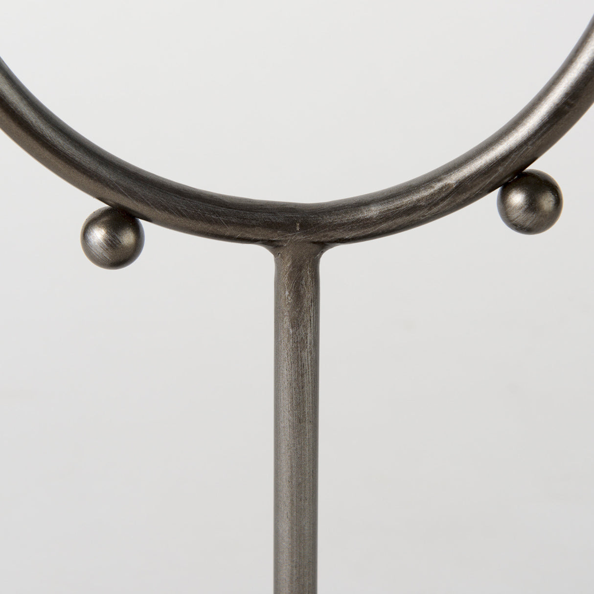Elio 7.5L x 3.0W x 13.2H Small Studded hoop object from Mercana - Luna Furniture