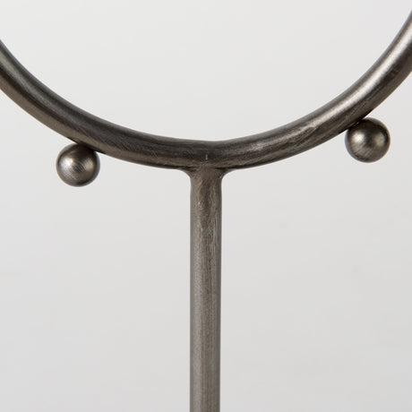 Elio 7.5L x 3.0W x 13.2H Small Studded hoop object from Mercana - Luna Furniture