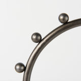 Elio 8.3L x 3.0W x 15.0H Large Studded Hoop Object from Mercana - Luna Furniture