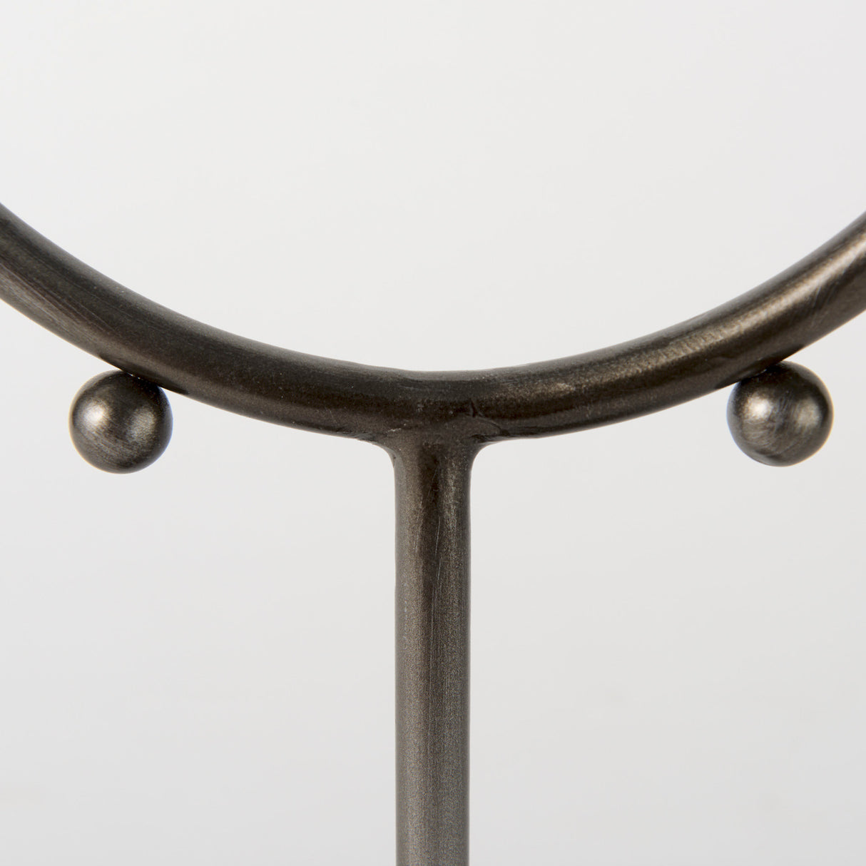 Elio 8.3L x 3.0W x 15.0H Large Studded Hoop Object from Mercana - Luna Furniture