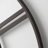Pender 29.9L x 1.8W x 29.9H Black Iron Round Wall Clock from Mercana - Luna Furniture