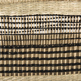 Nia (Set of 2) Light Brown Seagrass Rectangular Basket with Handles from Mercana - Luna Furniture