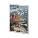 Tremblant Go Canada (L) by Mercana Studio a Hand Embellished Decograph Framed Art Print from Mercana - Luna Furniture