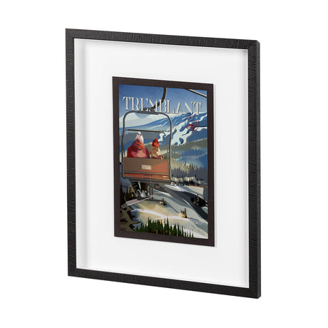 Tremblant Go Canada (M) by Mercana Studio a Framed Art Print Matted under Glass from Mercana - Luna Furniture