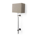 Kinsley Beige Shade W/Transparent Body Wall Sconce from Mercana - Luna Furniture