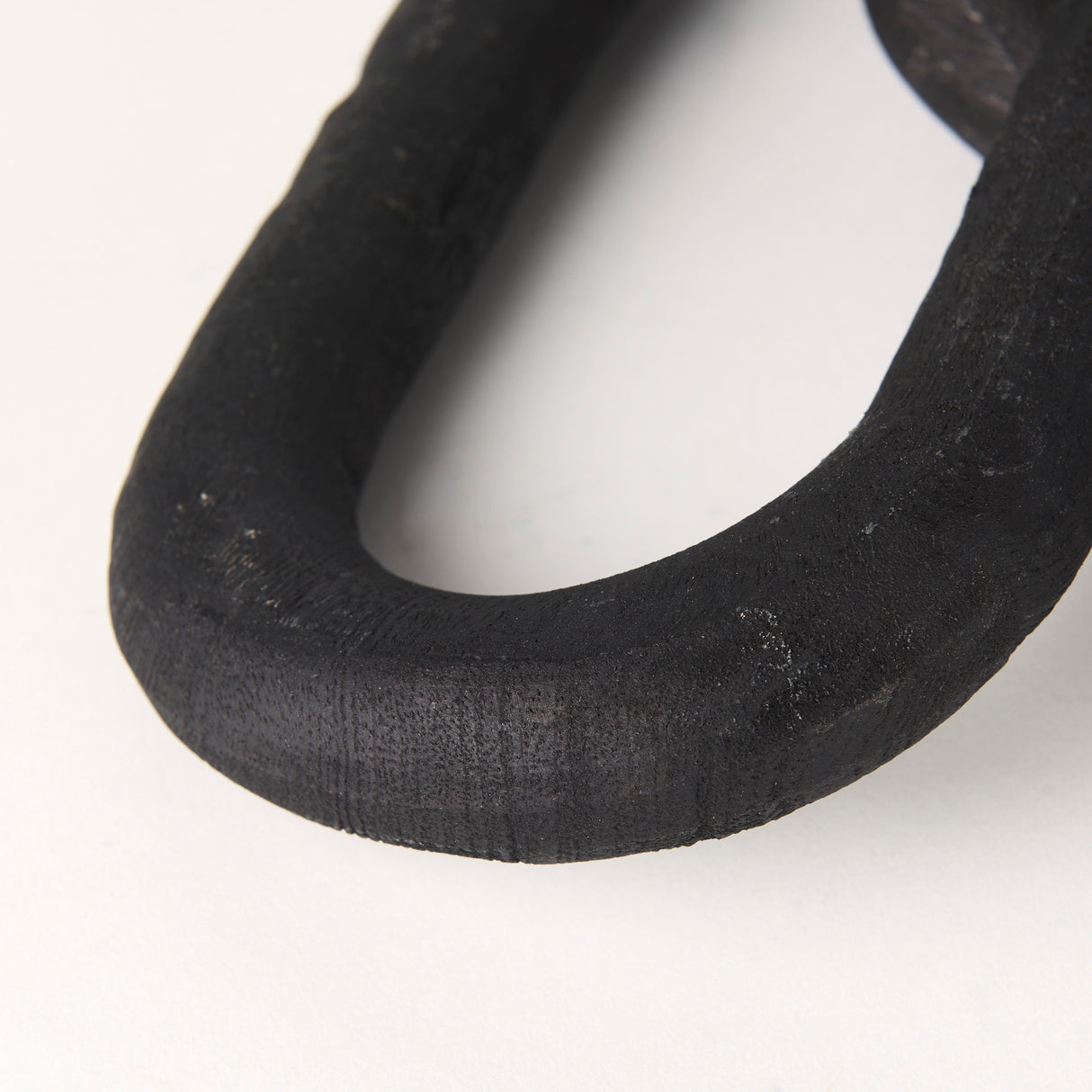 Alix 29.0L x 5.0W x 5.0H Black Wood Link Chain Decorative Object from Mercana - Luna Furniture