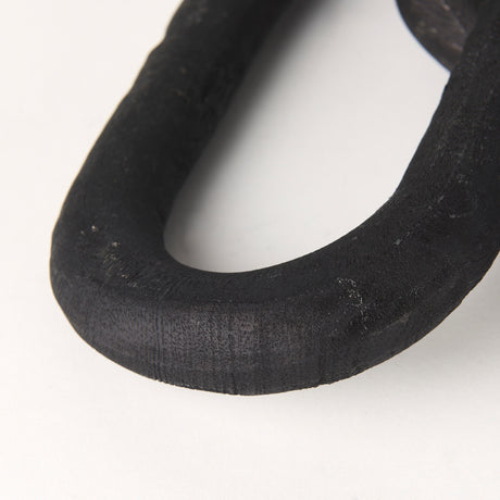 Alix 29.0L x 5.0W x 5.0H Black Wood Link Chain Decorative Object from Mercana - Luna Furniture
