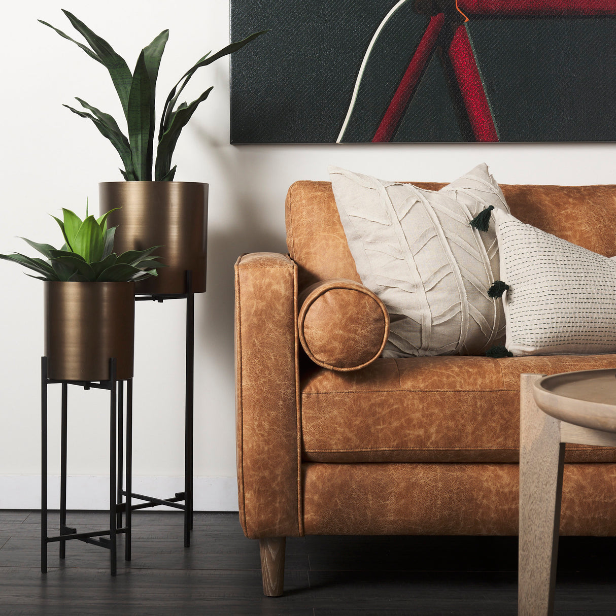 Sowerberry (Large) 11L x 11W x 33H Plant Stand from Mercana - Luna Furniture
