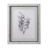 WildBerry Collection Hucklberry Mercana Studio Hand Embellished Framed Art Print Matted under Glass from Mercana - Luna Furniture