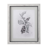 Saskatoonberry by Mercana Studio Hand Embellished Framed Art Print Matted under Glass from Mercana - Luna Furniture