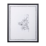 Spring Blooming VI by Mercana Studio a Hand Embellished Textured Framed Art Print Matted under Glass from Mercana - Luna Furniture