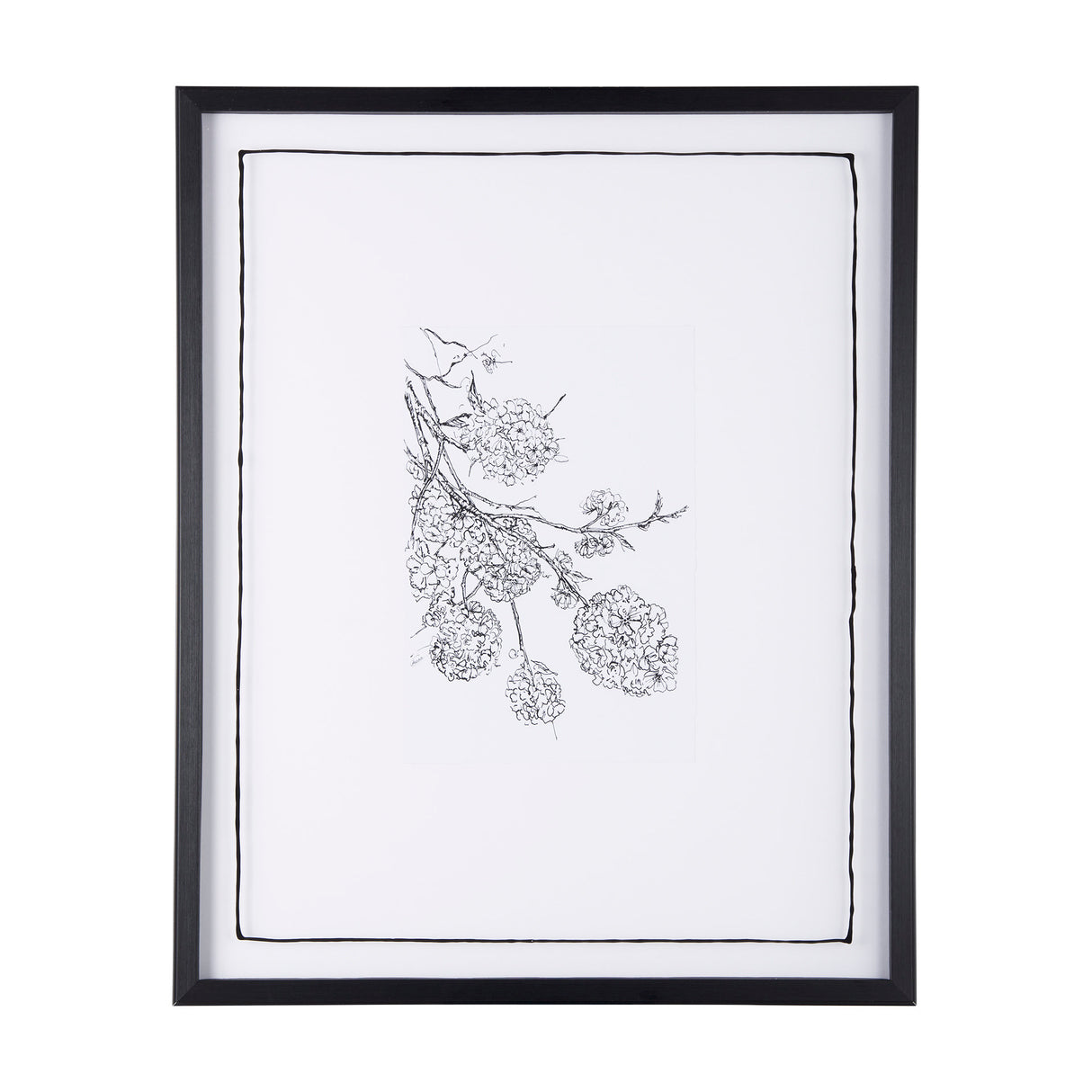 Spring Blooming IX by Mercana Studio a Hand Embellished Textured Framed Art Print Matted under Glass from Mercana - Luna Furniture