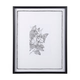 Spring Blooming XI by Mercana Studio a Hand Embellished Textured Framed Art Print Matted under Glass from Mercana - Luna Furniture