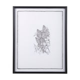 Spring Blooming XII by Mercana Studio Hand Embellished Textured Framed Art Print Matted under Glass from Mercana - Luna Furniture