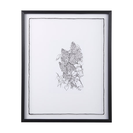 Spring Blooming XII by Mercana Studio Hand Embellished Textured Framed Art Print Matted under Glass from Mercana - Luna Furniture