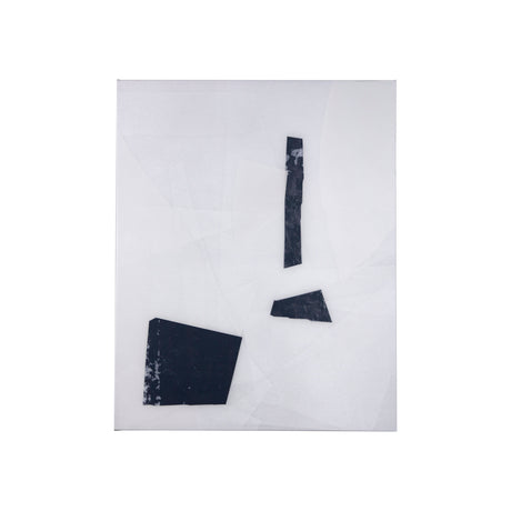 The Shapes I by Mercana Studio a Hand Embellished Textured Canvas from Mercana - Luna Furniture