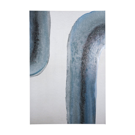 Water Arch Brown II by Mercana Studio a Hand Embellished Textured Canvas from Mercana - Luna Furniture