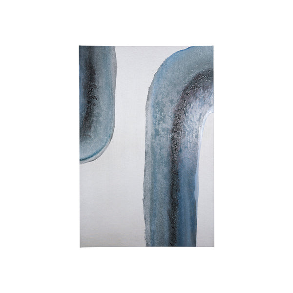 Water Arch Brown II by Mercana Studio a Hand Embellished Textured Canvas