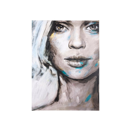 Unity III Woman (S) by Mercana Studio a Hand Embellished Textured Canvas from Mercana - Luna Furniture