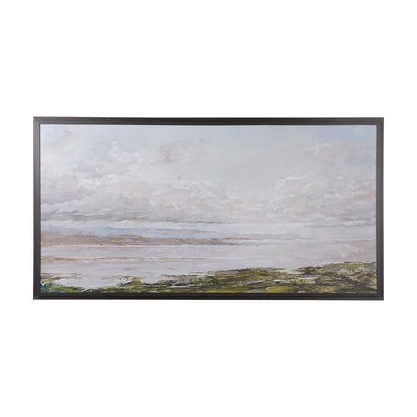 Sea View by Mercana Studio a Hand Embellished Textured Framed Canvas from Mercana - Luna Furniture