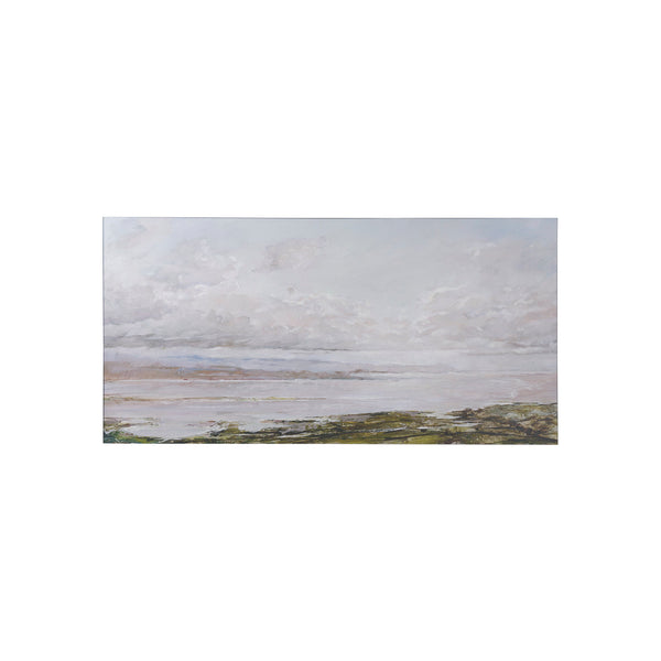 Sea View by Mercana Studio a Hand Embellished Textured Canvas