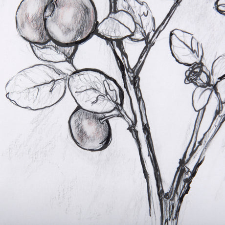 WildBerry Collection Hucklberry Mercana Studio Hand Embellished Framed Art Print Matted under Glass from Mercana - Luna Furniture