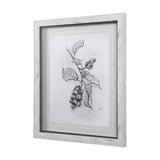 Saskatoonberry by Mercana Studio Hand Embellished Framed Art Print Matted under Glass from Mercana - Luna Furniture