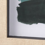 Green Desert I by Mercana Studio a Hand Embelished Textured Framed Art Print Matted under Glass from Mercana - Luna Furniture