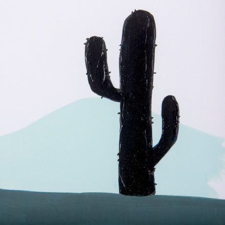 Green Desert I by Mercana Studio a Hand Embelished Textured Framed Art Print Matted under Glass from Mercana - Luna Furniture