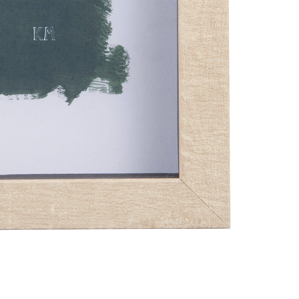 Green Desert II by Mercana Studio a Hand Embelished Textured Framed Art Print Matted under Glass from Mercana - Luna Furniture