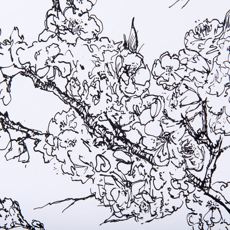 Spring Blooming V by Mercana Studio a Hand Embellished Textured Framed Art Print Matted under Glass from Mercana - Luna Furniture