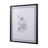 Spring Blooming VII by Mercana Studio Hand Embellished Textured Framed Art Print Matted under Glass from Mercana - Luna Furniture