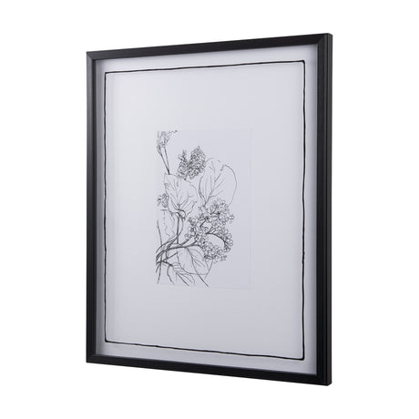 Spring Blooming VII by Mercana Studio Hand Embellished Textured Framed Art Print Matted under Glass from Mercana - Luna Furniture