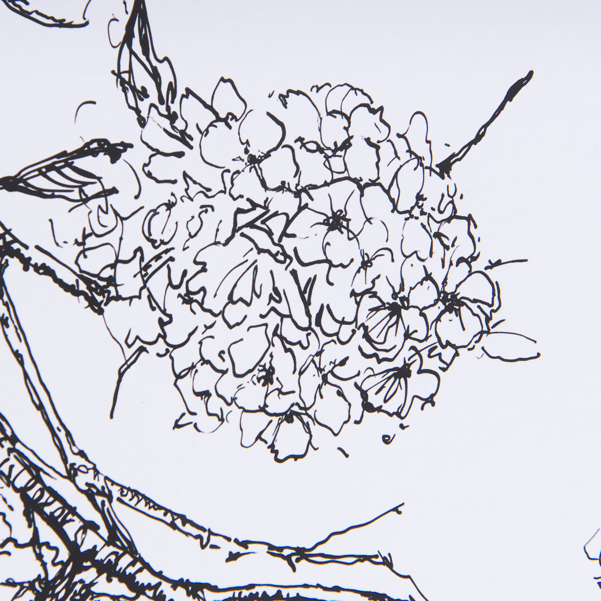 Spring Blooming IX by Mercana Studio a Hand Embellished Textured Framed Art Print Matted under Glass from Mercana - Luna Furniture