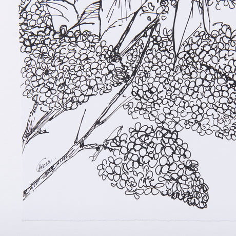 Spring Blooming XI by Mercana Studio a Hand Embellished Textured Framed Art Print Matted under Glass from Mercana - Luna Furniture