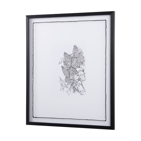 Spring Blooming XII by Mercana Studio Hand Embellished Textured Framed Art Print Matted under Glass from Mercana - Luna Furniture