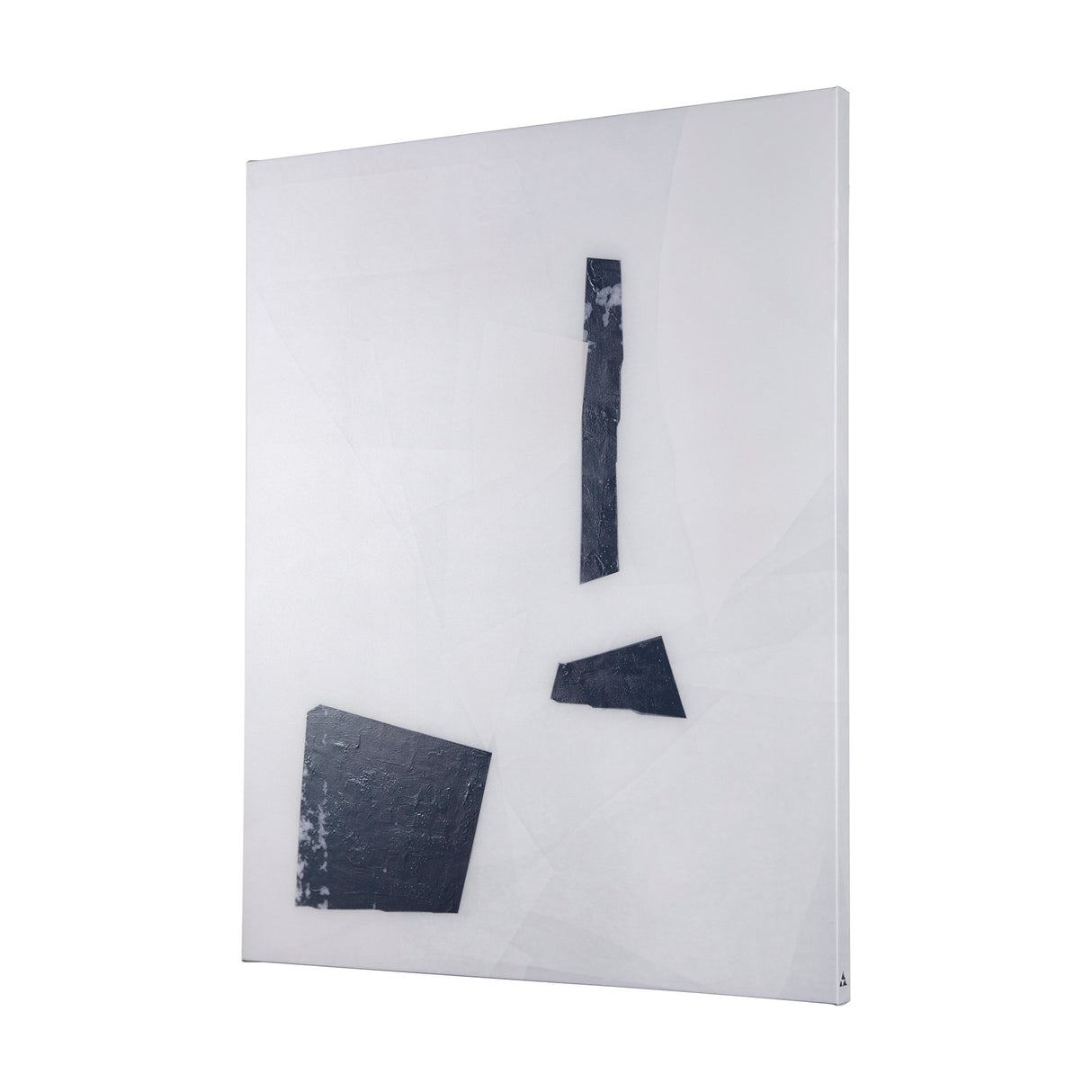 The Shapes I by Mercana Studio a Hand Embellished Textured Canvas from Mercana - Luna Furniture
