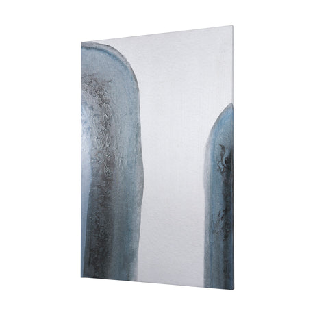 Water Arch Brown I by Mercana Studio a Hand Embellished Textured Canvas from Mercana - Luna Furniture