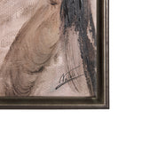 Unity I Woman (FL) by Mercana Studio a Hand Embellished Textured Framed Canvas from Mercana - Luna Furniture
