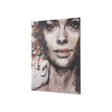 Unity II Woman (S) by Mercana Studio a Hand Embellished Textured Canvas from Mercana - Luna Furniture