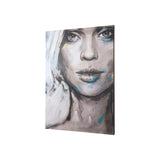 Unity III Woman (S) by Mercana Studio a Hand Embellished Textured Canvas from Mercana - Luna Furniture
